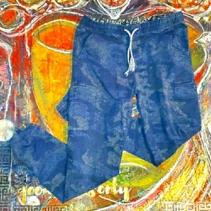 Amplify mens camo jean joggers